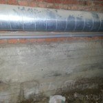 Отсутствует термоизоляция труб
