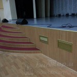 Решетки вентиляции отопления зала